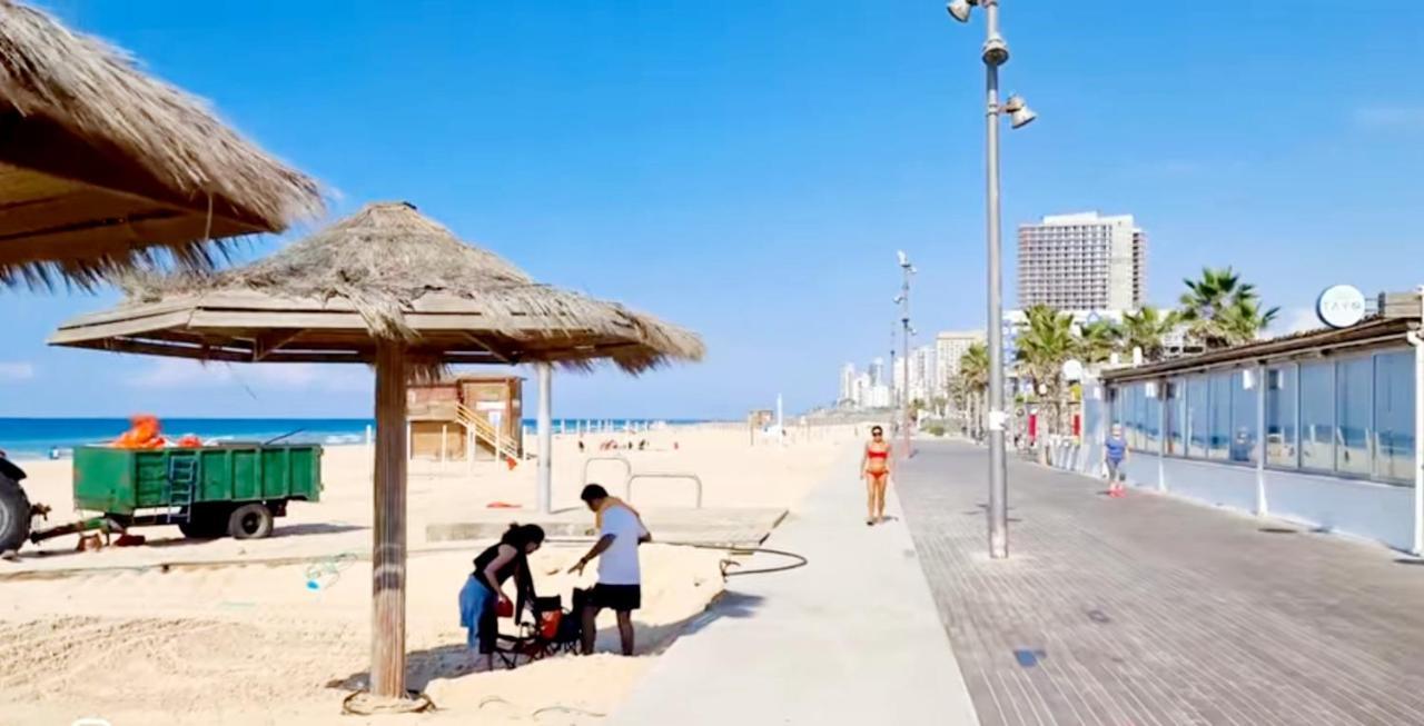 Beachfront Studio Apartment Bat Yam 412 Dış mekan fotoğraf